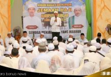 Lepas JCH asal Kabupaten Banjar, Saidi Mansyur minta untuk jaga kesehatan dan fokus beribadah