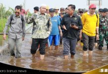 1.268 rumah terdampak banjir rob di Jejangkit, bakal direnovasi, bupati Batola : “Ini PR buat kami”