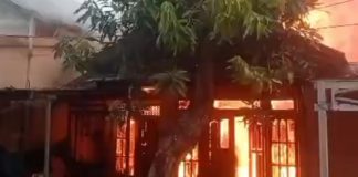 Kebakaran hanguskan asrama mahasiswa di Komplek Joko Pemurus Dalam