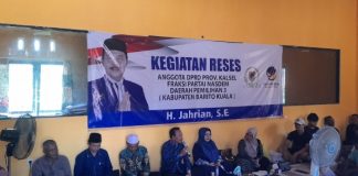 Sekretaris Komisi II DPRD Kalsel reses di Barito Kuala, dengar aspirasi warga dan berikan bantuan bibit jeruk
