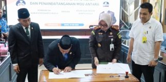 Kejari Barito Kuala dan Pemkab Batola Perpanjang MoU pendampingan hukum