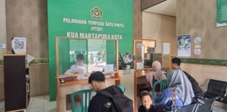 Lonjakan pendaftaran nikah di KUA Martapura Kota jelang Idul Adha