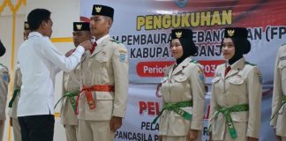 Bupati Banjar kukuhkan Dewan Penasehat dan Pengurus FPK, lantik DPPI periode 2025-2029