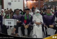 423 Jemaah Haji Debarkasi Banjarmasin tiba selamat di tanah air