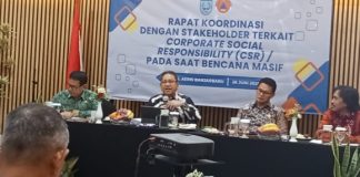 Setda Kabupaten Banjar buka rakor CSR penanggulangan bencana