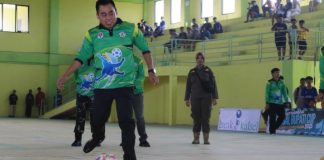 Wakil Bupati Barito Kuala buka Turnamen Futsal Bupati Cup 2025