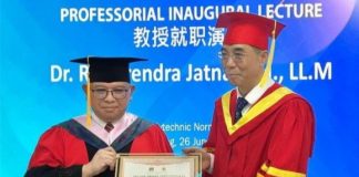 Jaksa Agung Muda Perdata dan Tata Usaha Negara terima gelar Profesor Honoris Causa dari Tiongkok