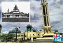 Empat tiang Ulin Masjid Al Karomah, Warisan kesaktian Datu Landak