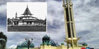 Empat tiang Ulin Masjid Al Karomah, Warisan kesaktian Datu Landak