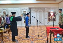 Bupati Banjar Saidi Mansyur beri pesan khusus kepada Pj Setda Ikhwansyah