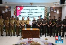 Bupati Barito Kuala serahkan hibah tanah untuk Kejaksaan Negeri