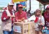 Warga Anjir Muara Lama semarakkan HUT ke-80 RI dengan jalan sehat dan doorprize