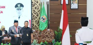Bupati Batola kukuhkan Paskibraka 2025, tekankan nasionalisme dan semangat juang