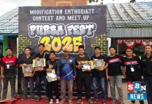 Semarak HUT RI ke-80, kontes modifikasi motor standar tarik perhatian di Purwosari Baru