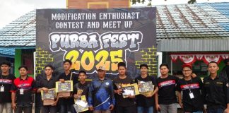 Semarak HUT RI ke-80, kontes modifikasi motor standar tarik perhatian di Purwosari Baru