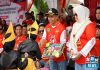 Siring Rantau Baru bergemuruh, lomba pawai karnaval meriahkan HUT ke-80 RI
