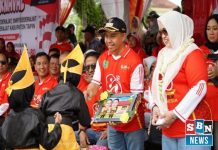 Siring Rantau Baru bergemuruh, lomba pawai karnaval meriahkan HUT ke-80 RI