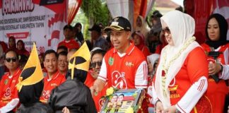 Siring Rantau Baru bergemuruh, lomba pawai karnaval meriahkan HUT ke-80 RI