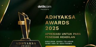35 Jaksa masuk nominasi Adhyaksa Awards 2025