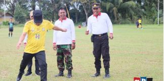 Wakil Bupati Batola buka turnamen sepak bola Wanaraya Cup 2025