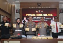 Polres Banjar gagalkan peredaran 19 kg Sabu, kurir dibekuk di Gambut