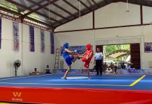 Atlet Wushu Kabupaten Banjar, optimis raih prestasi di Porprov XII Tanah Laut