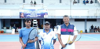 Kontingen Tenis Lapangan Kabupaten Banjar optimis raih medali di Porprov XII Kalsel