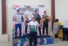 Gulat dan Dayung sumbang emas untuk Barito Kuala di Porprov XII Kalsel