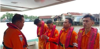 Kapal klotok karam di Sungai Barito, satu penumpang hilang