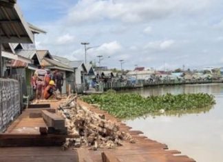Warga Kampung Hijau soroti titian baru yang terlalu tinggi