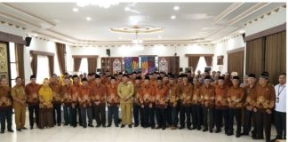 PWRI Batola dikukuhkan, Bupati Bahrul Ilmi harapkan kontribusi nyata bagi daerah