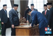 Rotasi Jabatan Tinggi Pratama, Pemkab Barito Kuala lantik dua pejabat baru