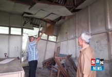 Toilet dan gudang SMPN 5 Belawang terancam roboh, siswa kesulitan akses sanitasi