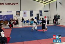 PORPROV Kalsel XII : Satu emas kembali di sabet Kabupaten Banjar di cabang olah raga Kempo