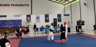 PORPROV Kalsel XII : Satu emas kembali di sabet Kabupaten Banjar di cabang olah raga Kempo