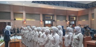 Pengurus Gatriwara DPRD Batola dikukuhkan resmi, akan dorong kegiatan sosial dan pemberdayaan perempuan