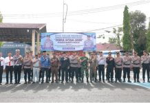 Sekretaris DPRD Barito Kuala hadiri apel gelar pasukan Operasi Zebra Intan 2025