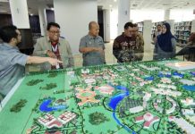 Delegasi Untag Surabaya terpukau dengan Perpustakaan Futuristik UTHM di Malaysia