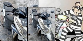 Polisi dan warga di Wanaraya, tangkap pelaku curanmor, hanya kurang dari 2 Jam setelah kejadian