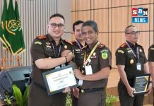 Kejari Barito Kuala dinobatkan Terbaik I Bidang Pembinaan dan Terbaik II Bidang Intelijen