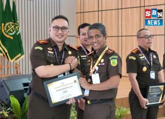 Kejari Barito Kuala dinobatkan Terbaik I Bidang Pembinaan dan Terbaik II Bidang Intelijen