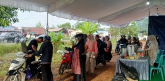 Kejari Barito Kuala buka posko rest area untuk jamaah haul abah guru sekumpul ke-21