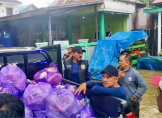 Pemerintah Kabupaten Banjar salurkan bantuan logistik bagi korban banjir di Pesayangan