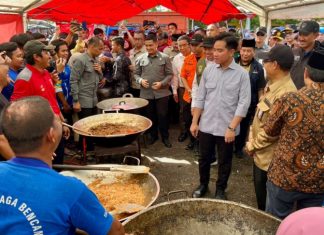 Wapres Gibran tinjau posko pengungsian dan lokasi terdampak banjir di Kabupaten Banjar