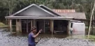 Banjir masih merendam Desa Simpang Lima Kabupaten Banjar, 303 jiwa terdampak dan 52 jiwa mengungsi