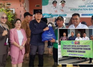 Bantuan senilai Rp 255 juta dari Julong Group bantu korban banjir di Batola dan Banjar