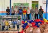 PT Putra Bangun Bersama salurkan bantuan sembako senilai Rp 30 juta untuk warga Desa Sinar Baru