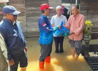 Pasca banjir, 1.227 keluarga terima bantuan logistik