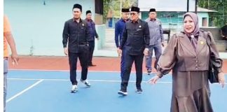 Komisi IV DPRD Banjar, soroti renovasi Lapangan Tenis Al Basia