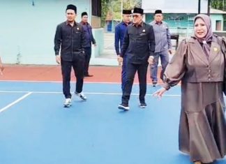 Komisi IV DPRD Banjar, soroti renovasi Lapangan Tenis Al Basia